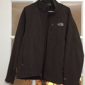 Men’s Dark Brown North Face Apex Jacket